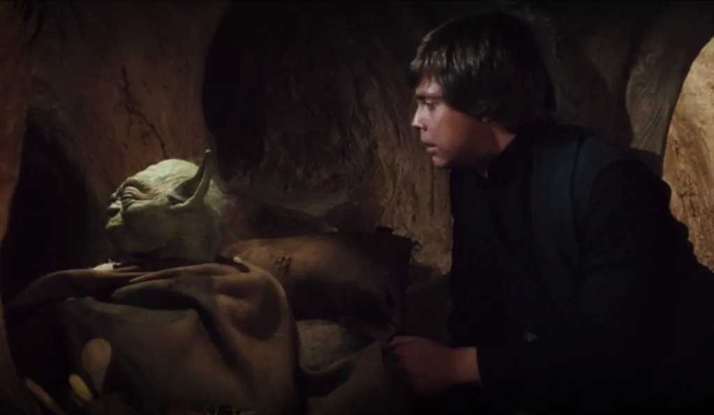 Yoda tells Luke his training is complete, Return of the Jedi